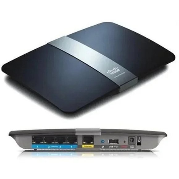 Linksys EA4500 App Enabled N900 Dual-Band Wireless Router with Gigabit and USB - Picture 1 of 3